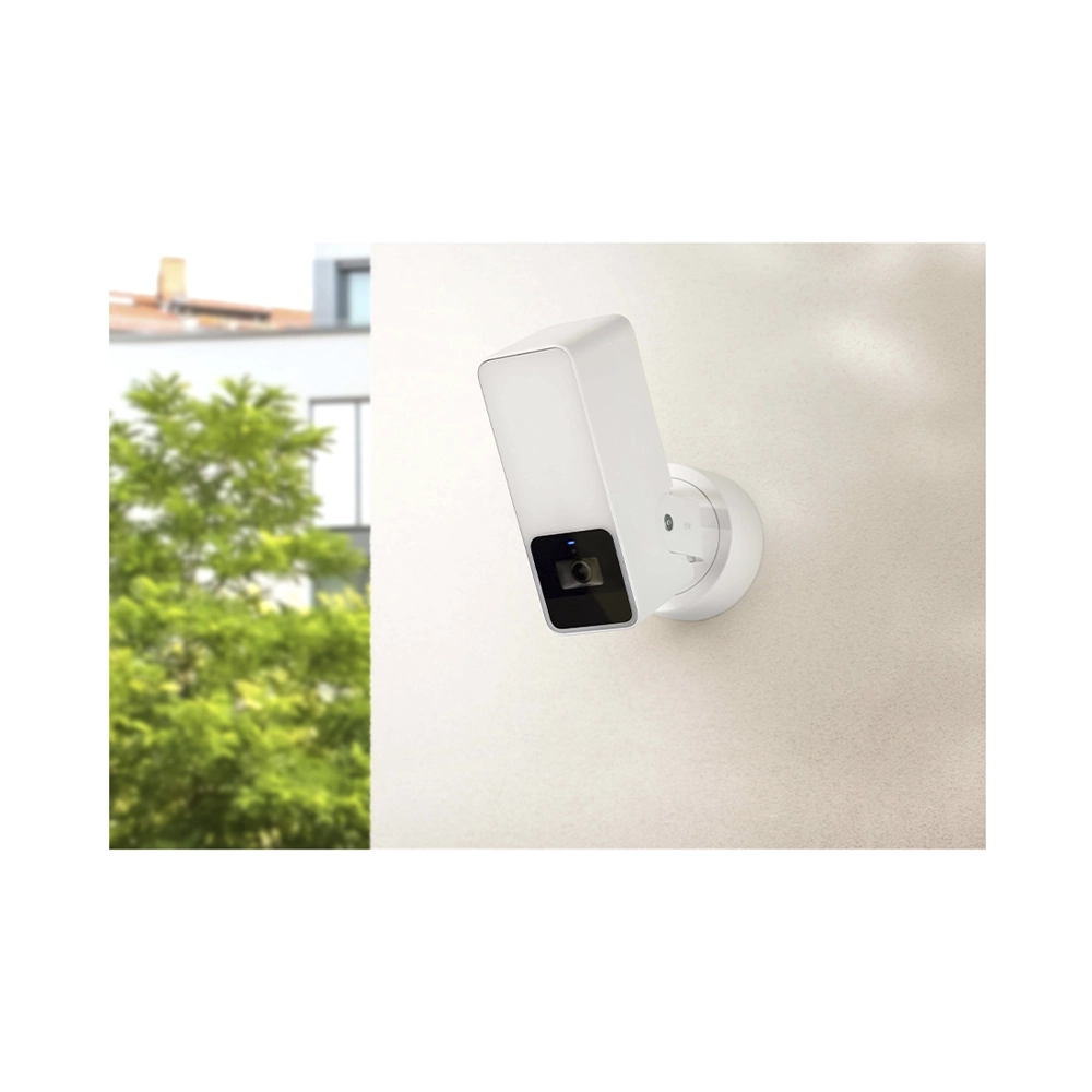eve Outdoor Cam Smarte Flutlichtkamera weiss