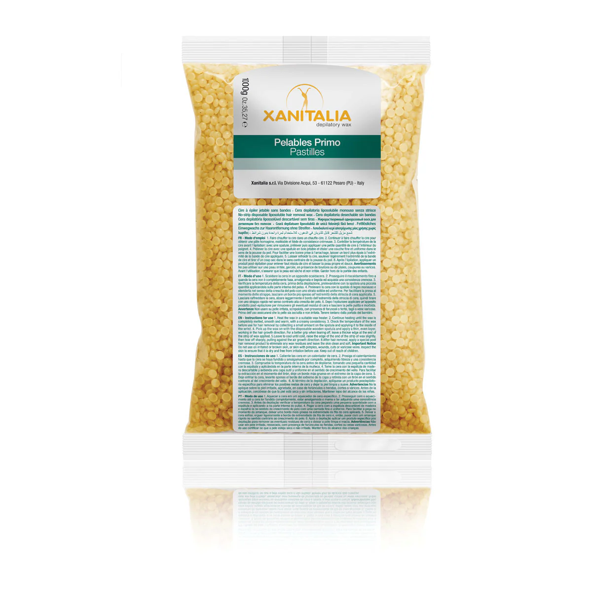 Cire sans bande Sachet 1kg 1000ml