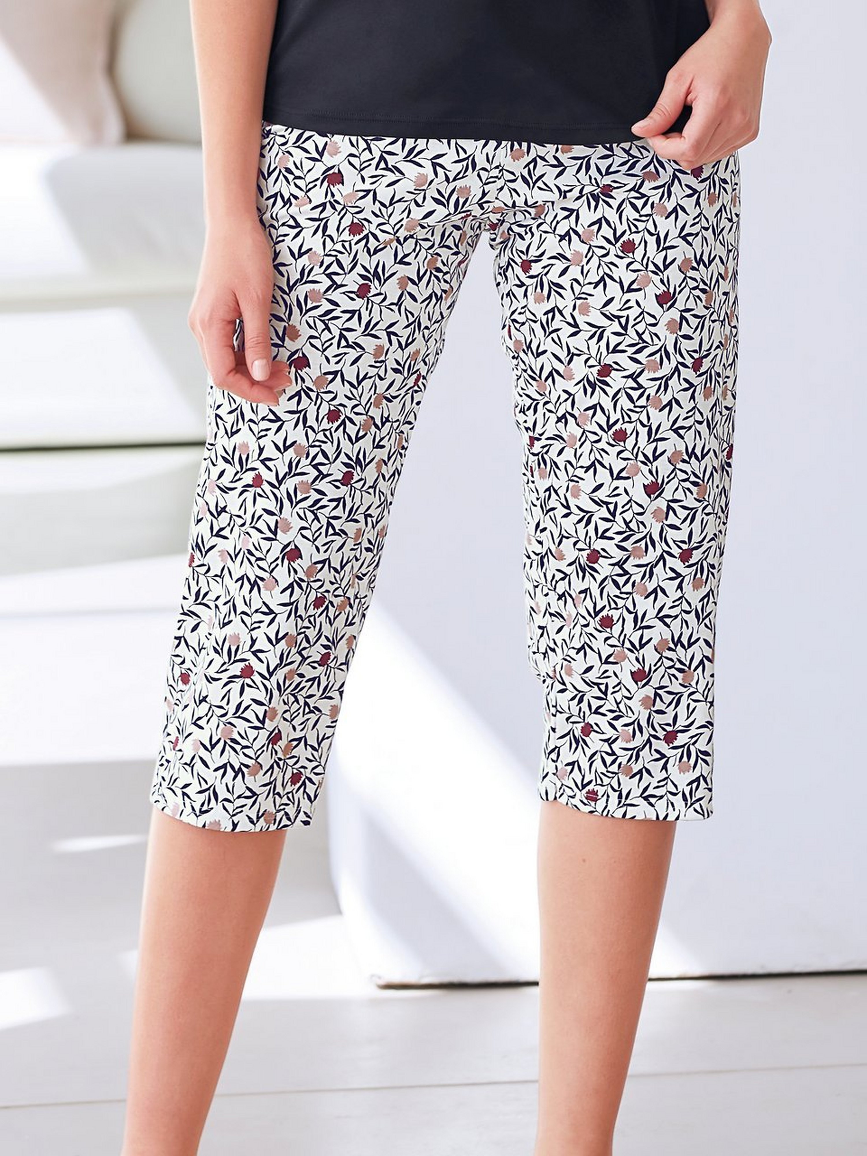 Pyjama-Caprihose