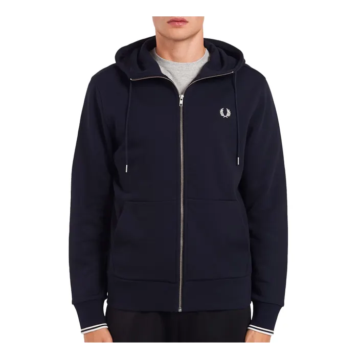 Fred Perry Hooded Sweatvest Heren