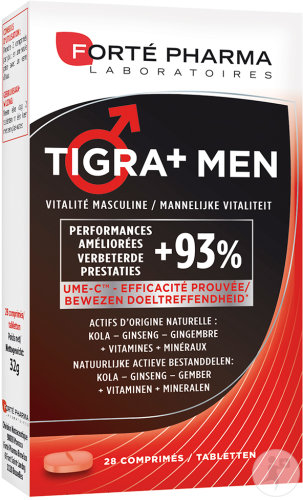 Forté Pharma Énergie Tigra+ Men 28 Comprimés
