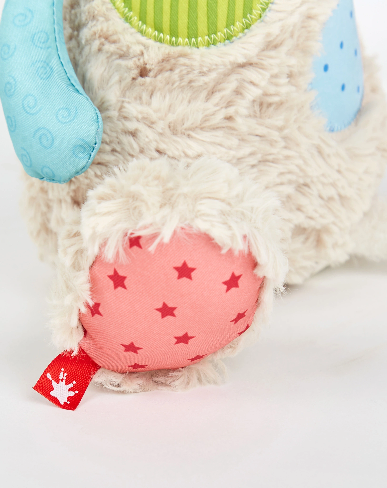 Patchwork Kuscheltier KATZE in bunt