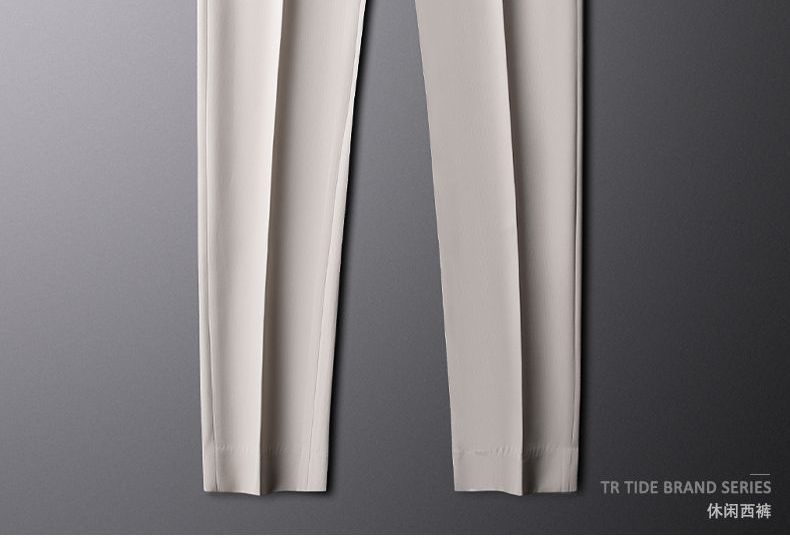 Andrei - Cropped Straight Leg Dress Pants