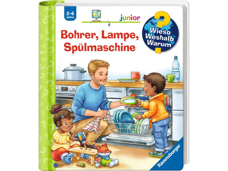 Ravensburger Kinder-Sachbuch WWW junior: Bohrer, Lampe, Spü Klappbuch