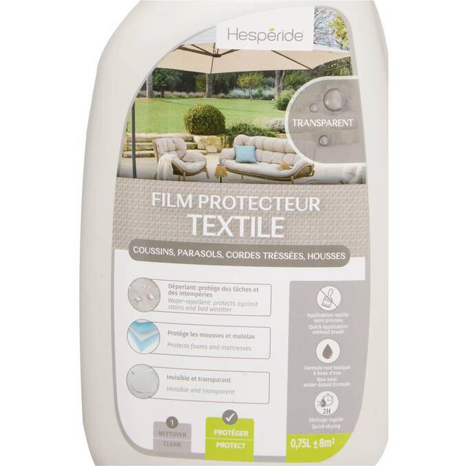 Film protecteur pour textile finition transparente