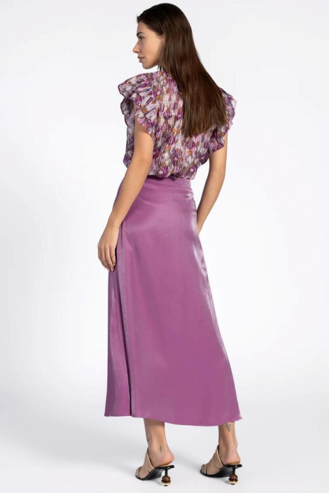 Aaiko paarse dames rok