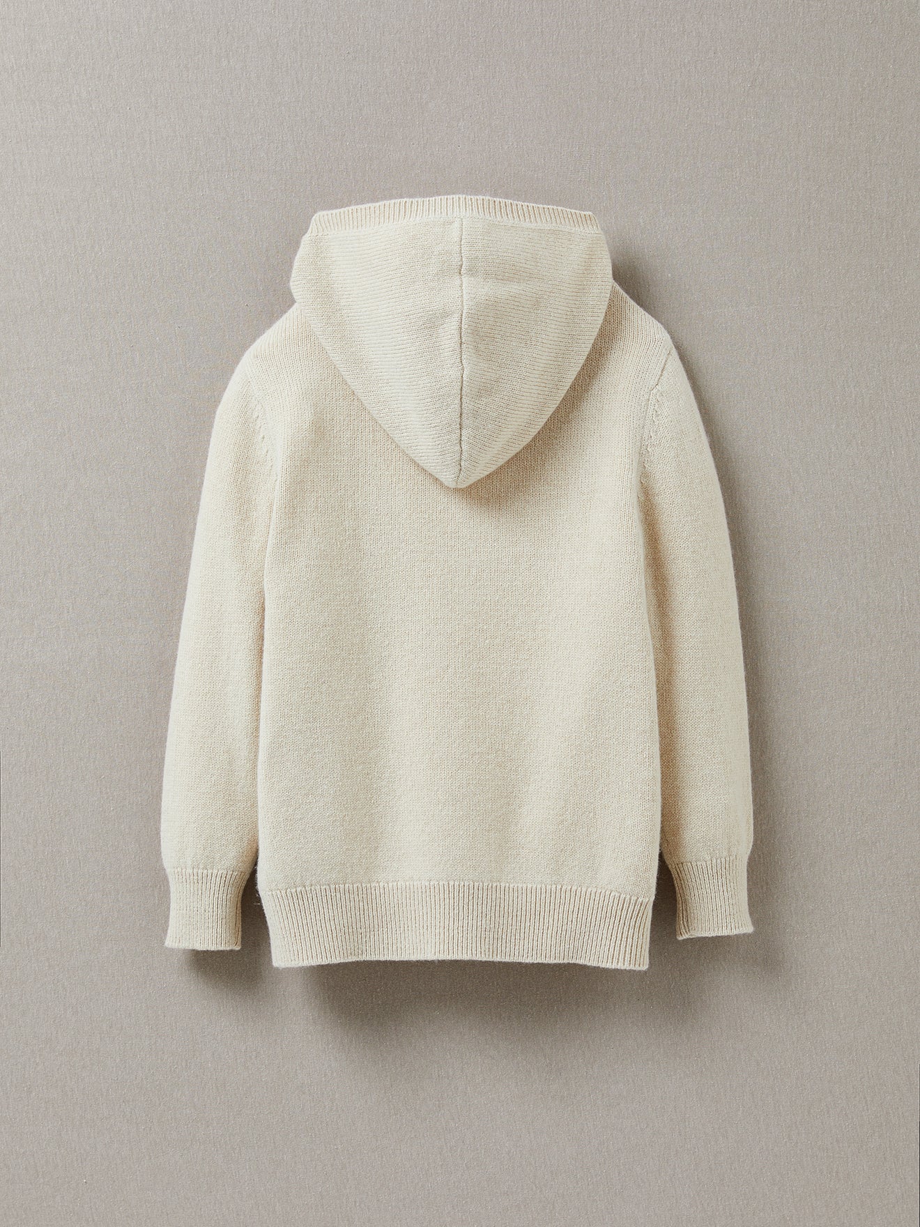 Sweat à capuche Garçon en laine majoritaire