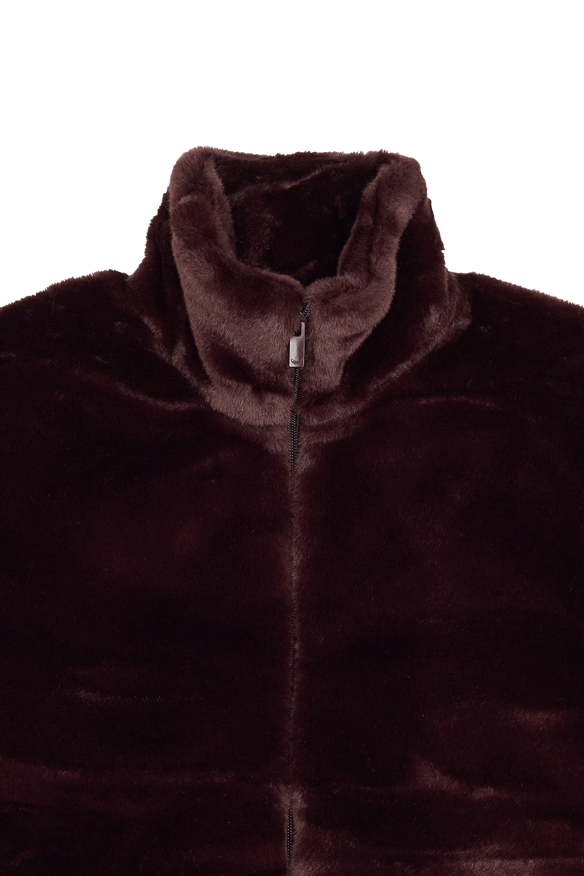 ADIDAS Veste FAUX FUR JACKET Marron