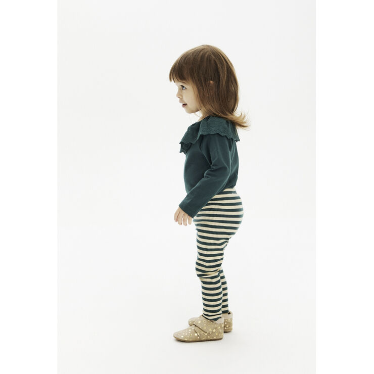 The New TNSFro Uni Rib Leggings Grøn