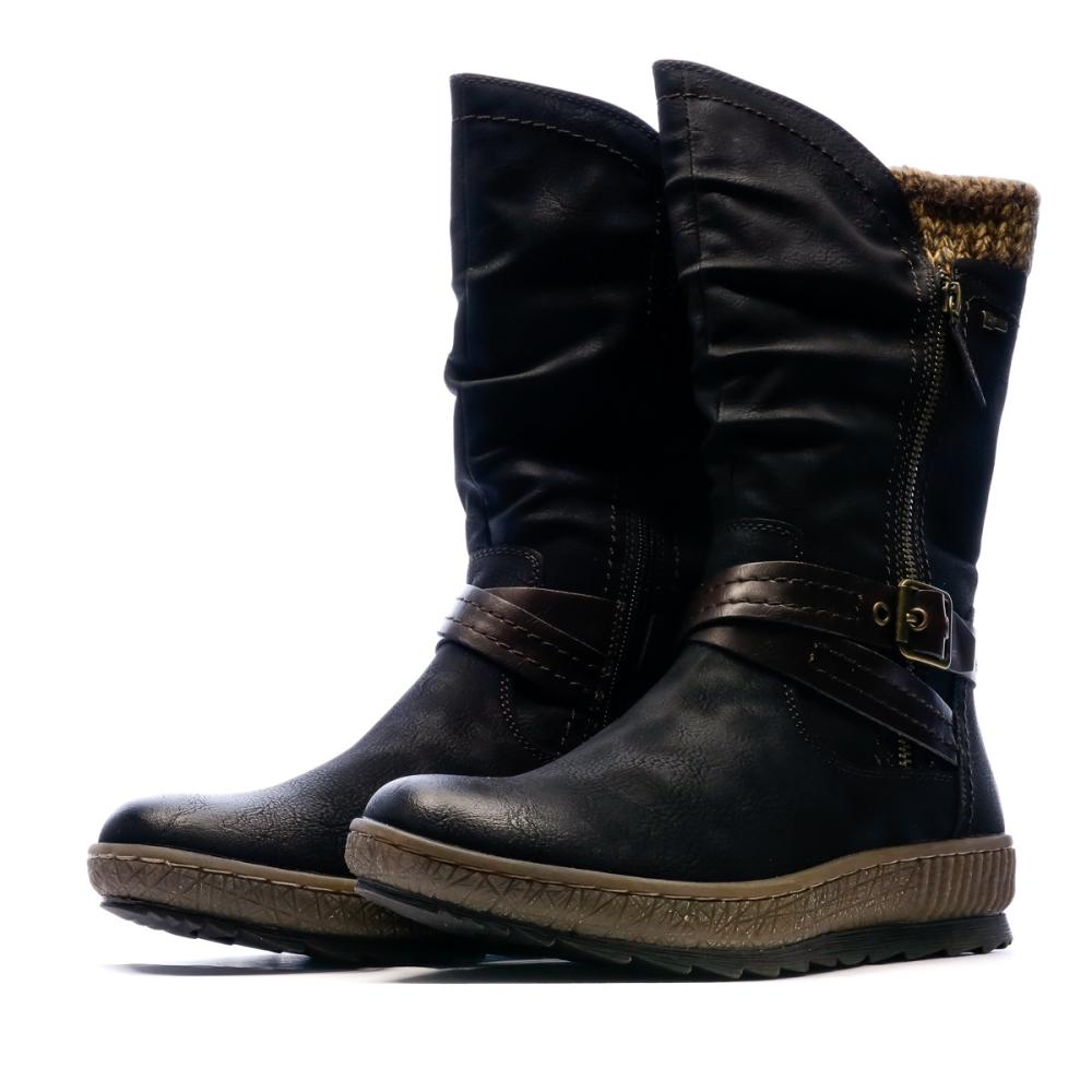 Relife Bottes Noires Femme Relife Cortalie