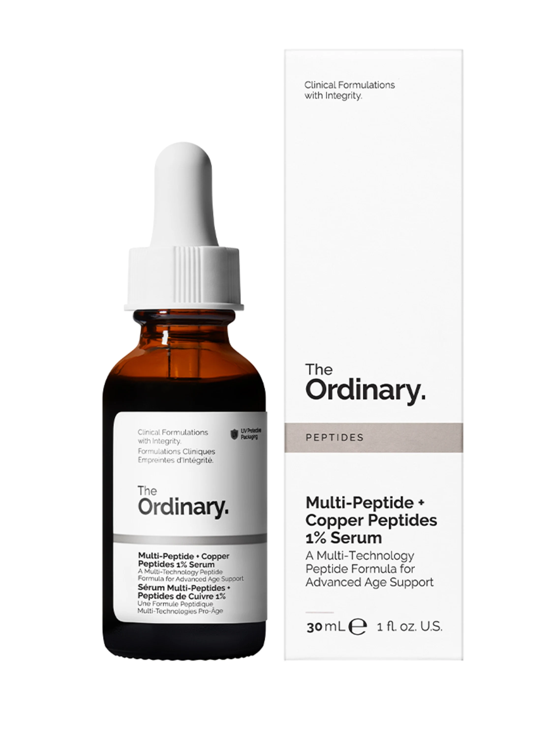The Ordinary. MULTI-PEPTIDE + COPPER PEPTIDES 1% SERUM