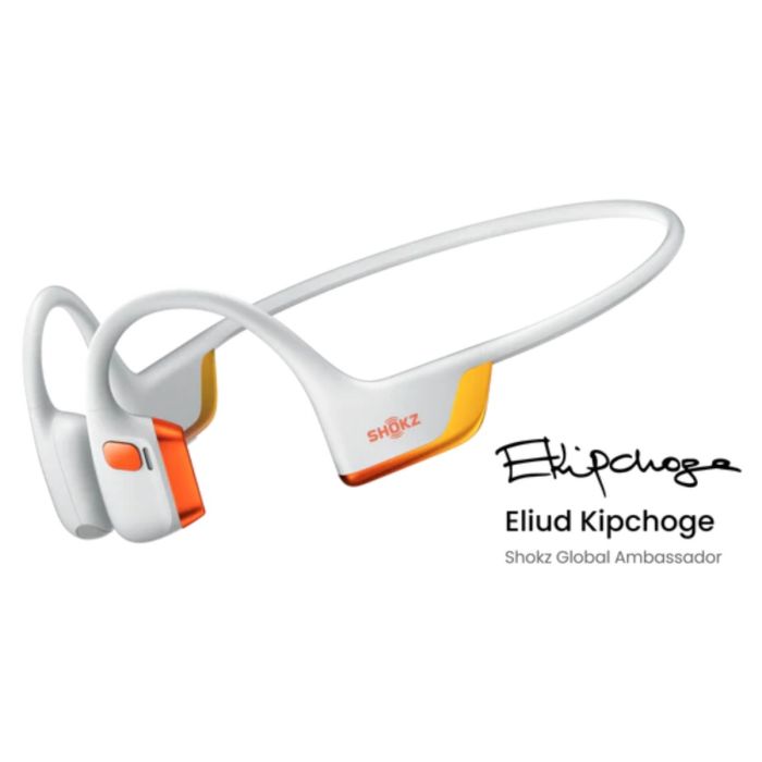 Shokz Unisex Hovedtelefoner OpenRun Pro2 EK Limited Edition Hvid
