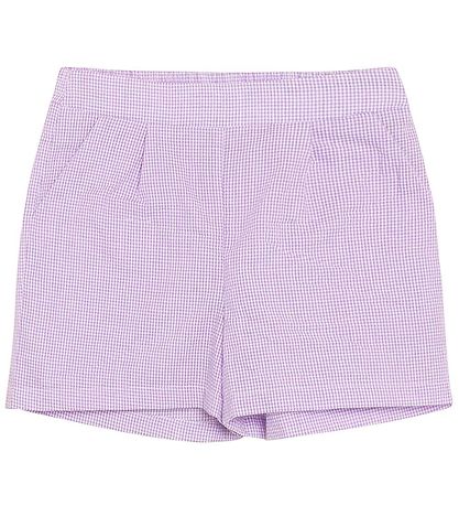 Grønt Shorts - Dana - Lilla/Hvid Tern