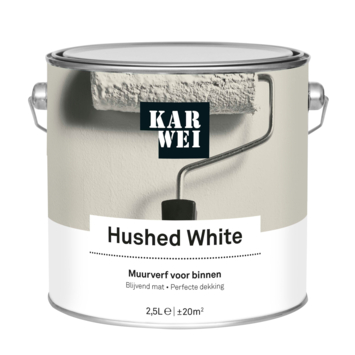 KARWEI muurverf RAL 9001 hushed white mat 2,5 liter