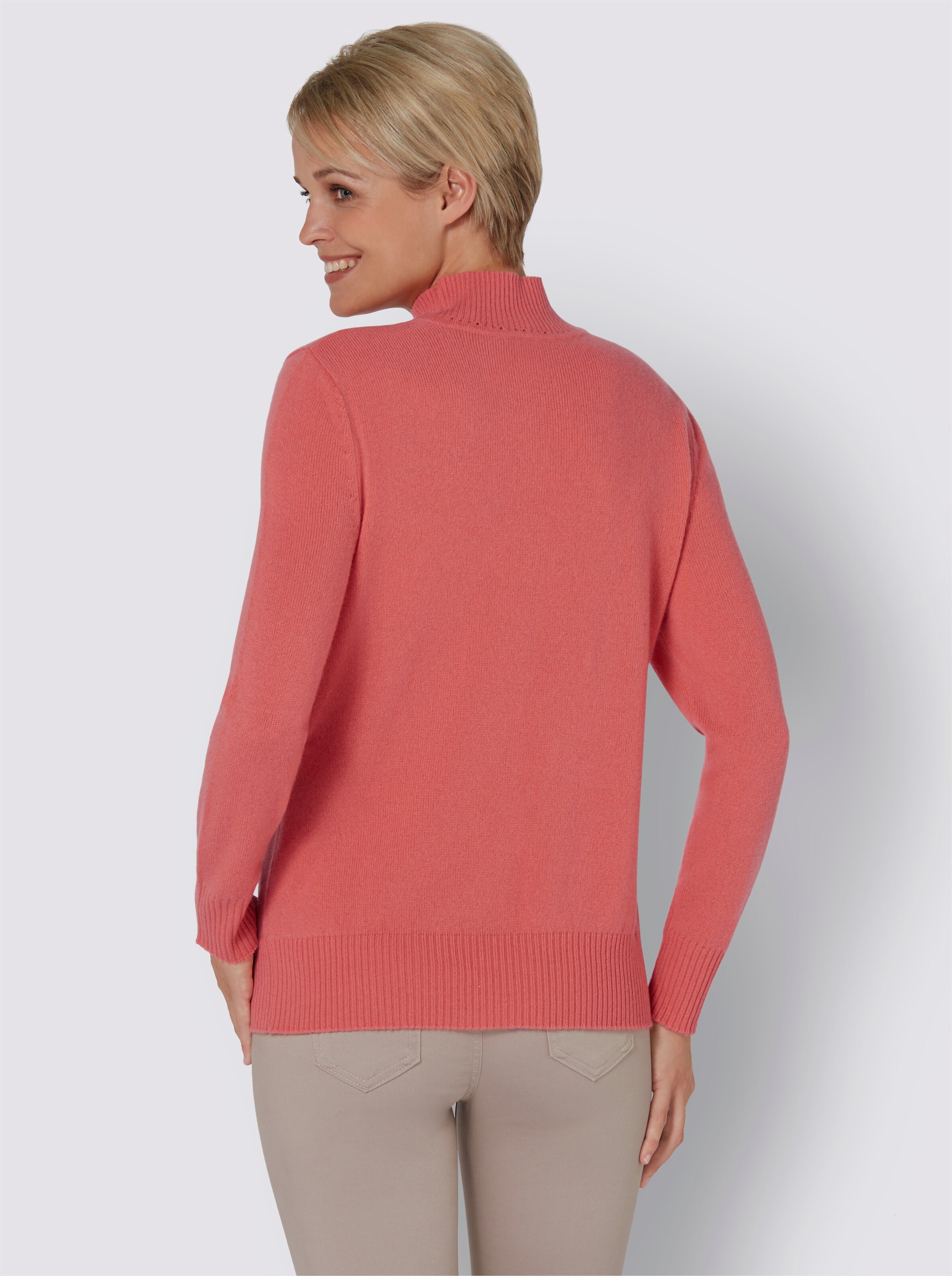 Stehkragenpullover