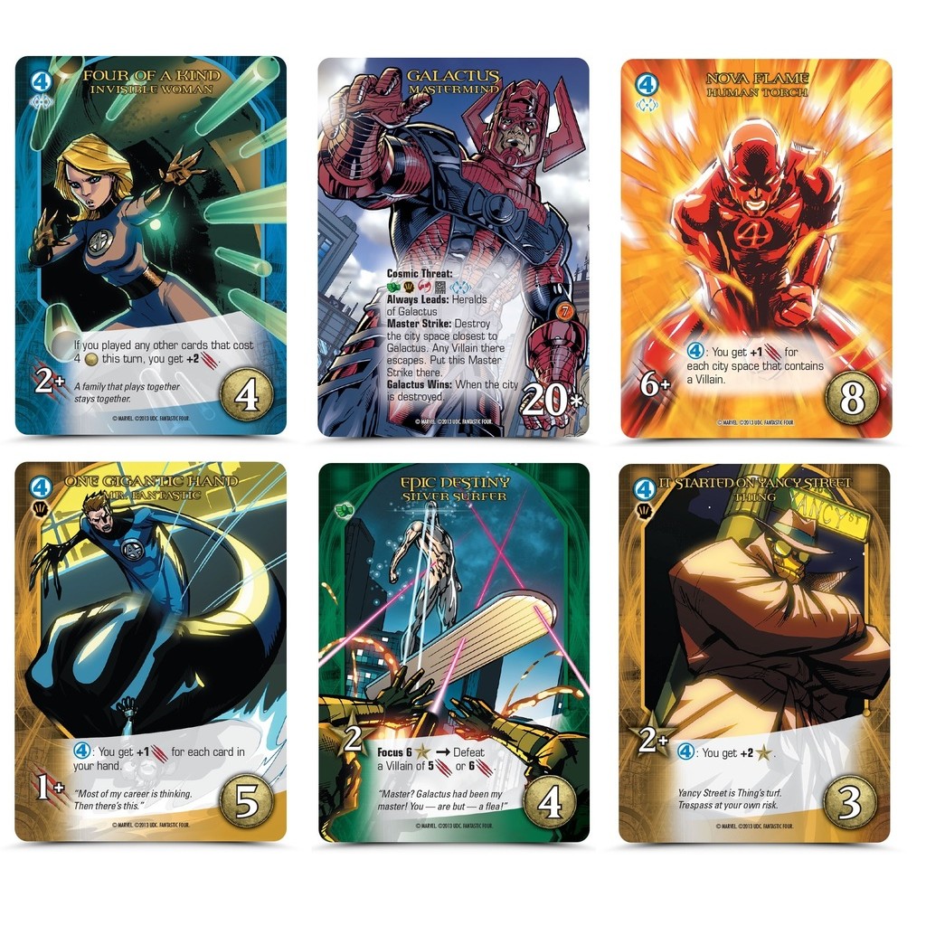 Legendary : Marvel Deck Building - Fantastic 4 Expansion