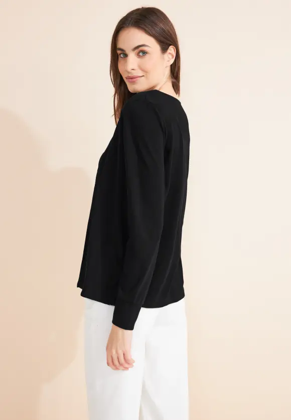Offener Cardigan - Black