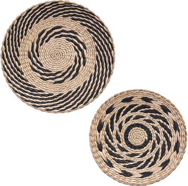 Zeller Present Dekoschale Ø 35 cm, Papiergeflecht