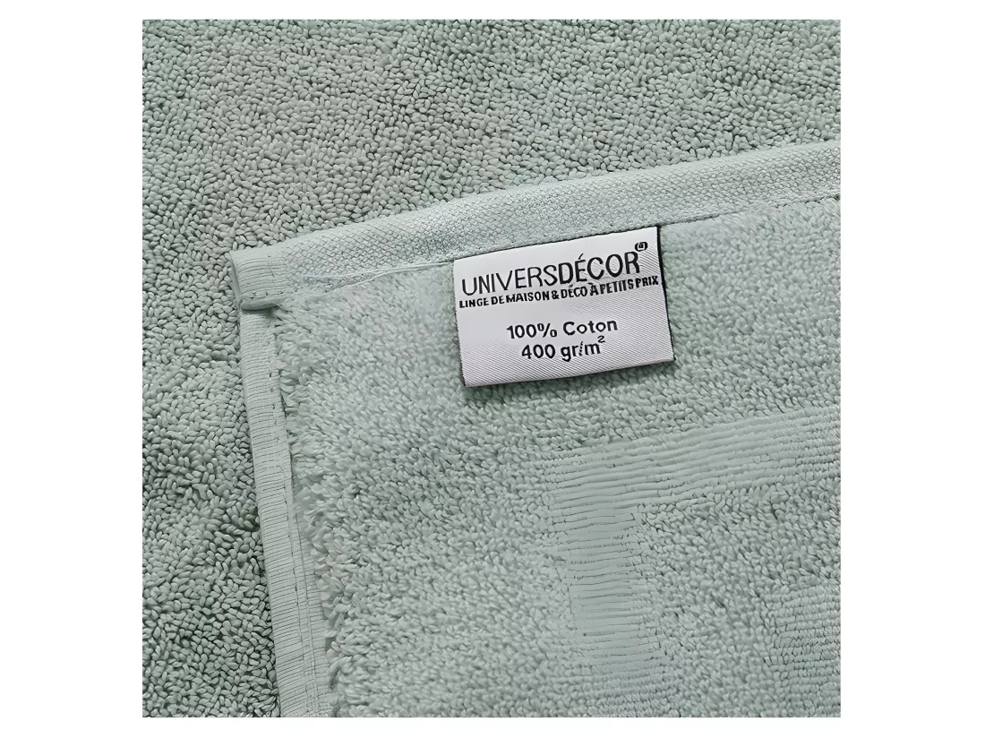 Serviette de toilette éponge 