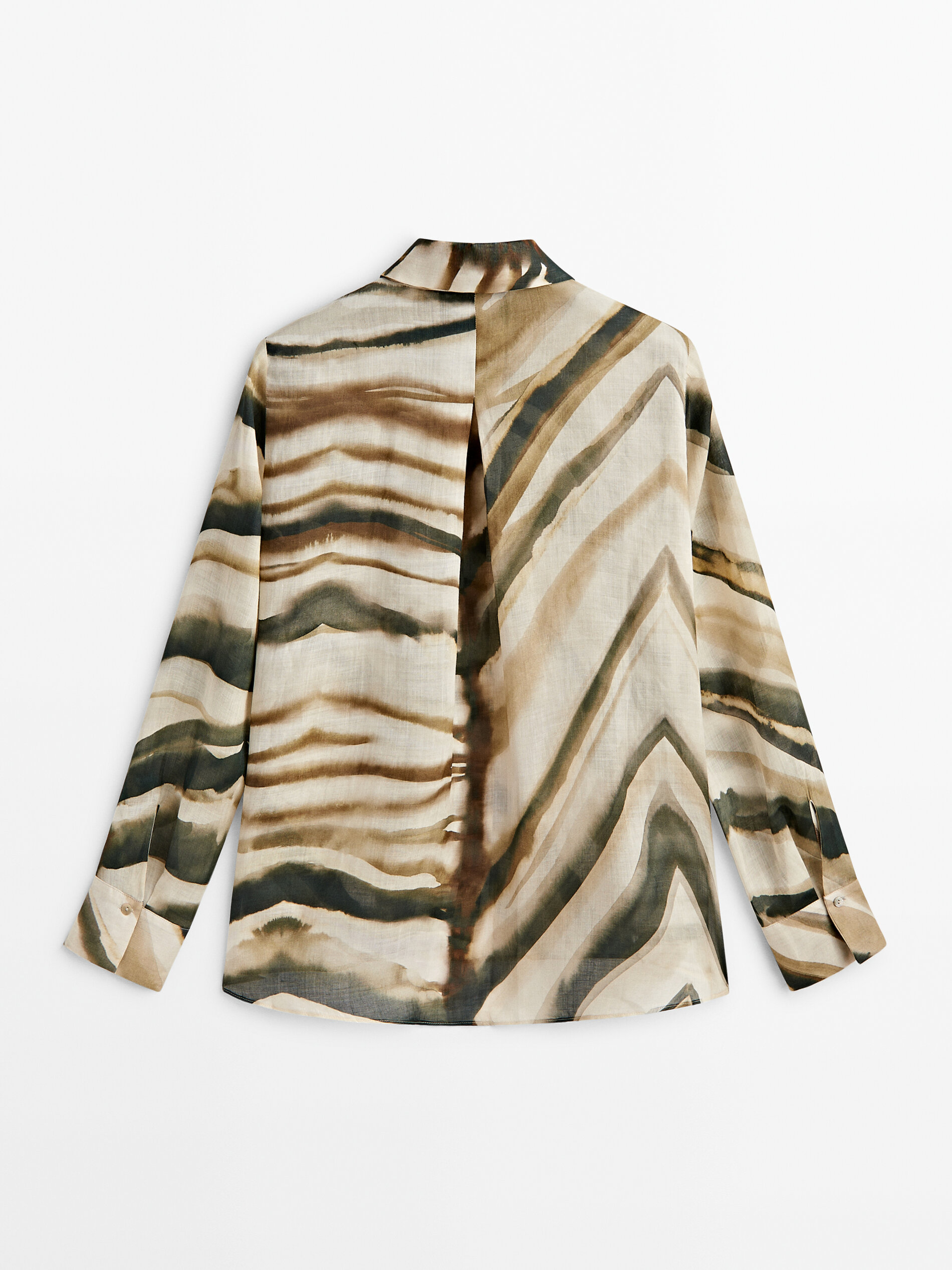 Camiseta estampada 100% cobre - VERDE