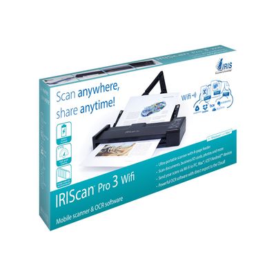 IRIS IRIScan IRIScan Pro 3 Wifi - scanner de documents A4 - portable - 600ppp - 8ppm