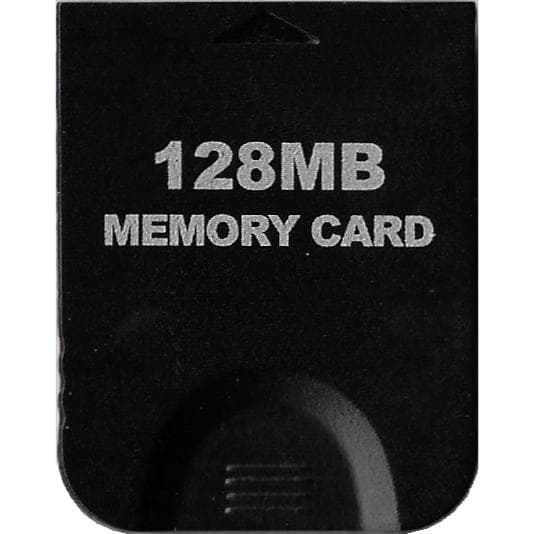 Minnekort 128 MB Sorte Nintendo Gamecube