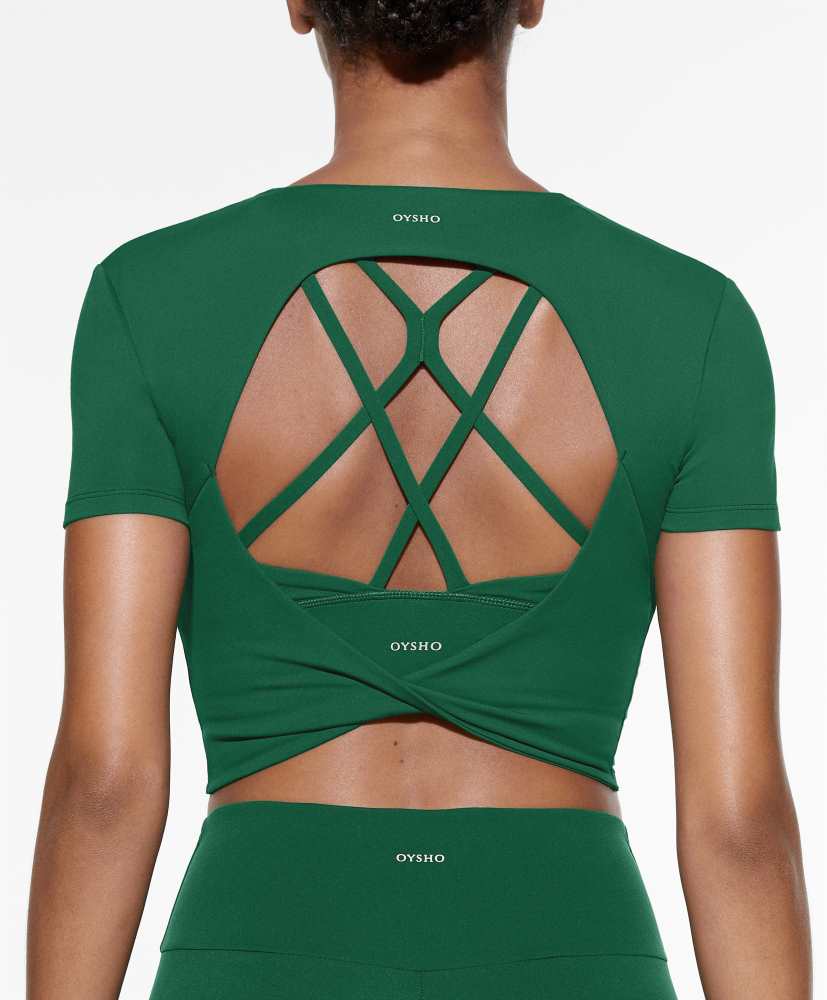 Camiseta Comfortlux de manga curta, costas
