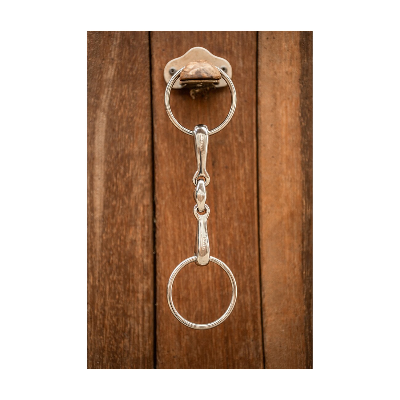 Equinate Wassertrense Edelstahl 16mm doppelt gebrochen 1,6 cm 17,5 cm