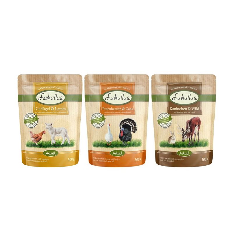 Lot Lukullus Adulte 24 x 300 g