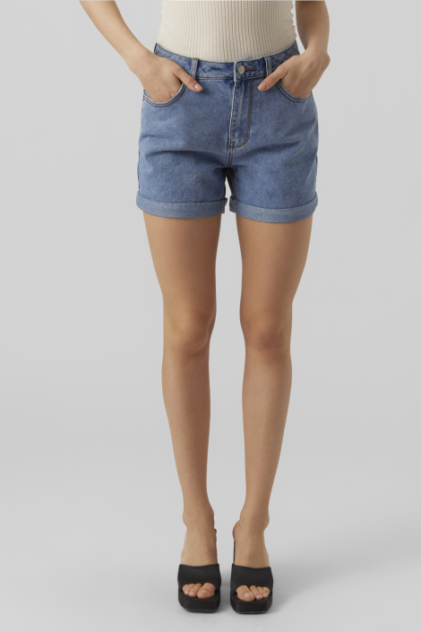 Vero Moda blauwe dames korte broek