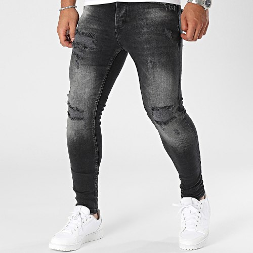 Jean Skinny Gris Anthracite