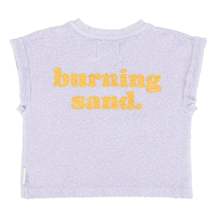 Piupiuchick T-Shirt Eponge Burning Sand | Lavande