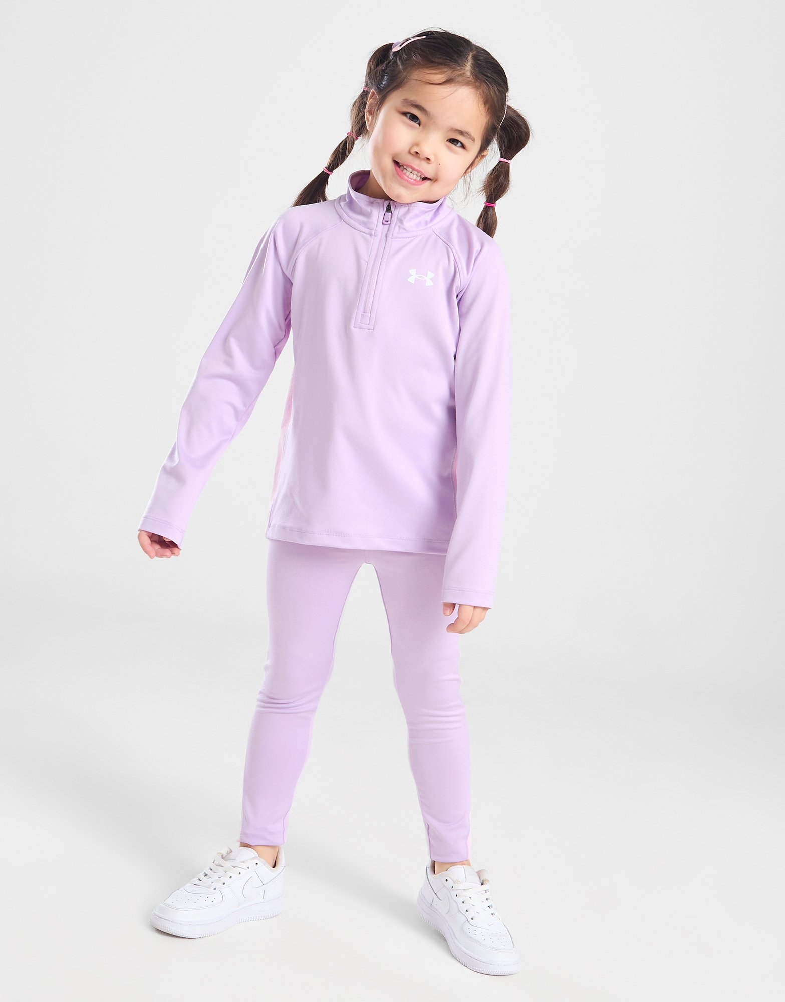 Under Armour Ensemble Haut Zippé/Legging Enfant