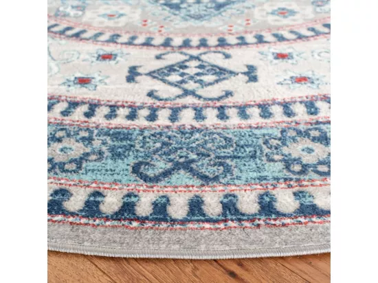 Tapis Grey & Blue 201 X 201 cm - Kathryn