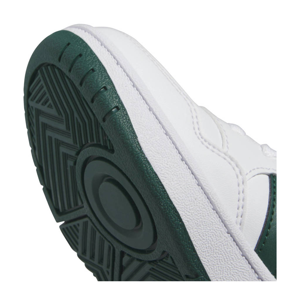 adidas Hoops 3.0 sneakers wit/groen/kobaltblauw