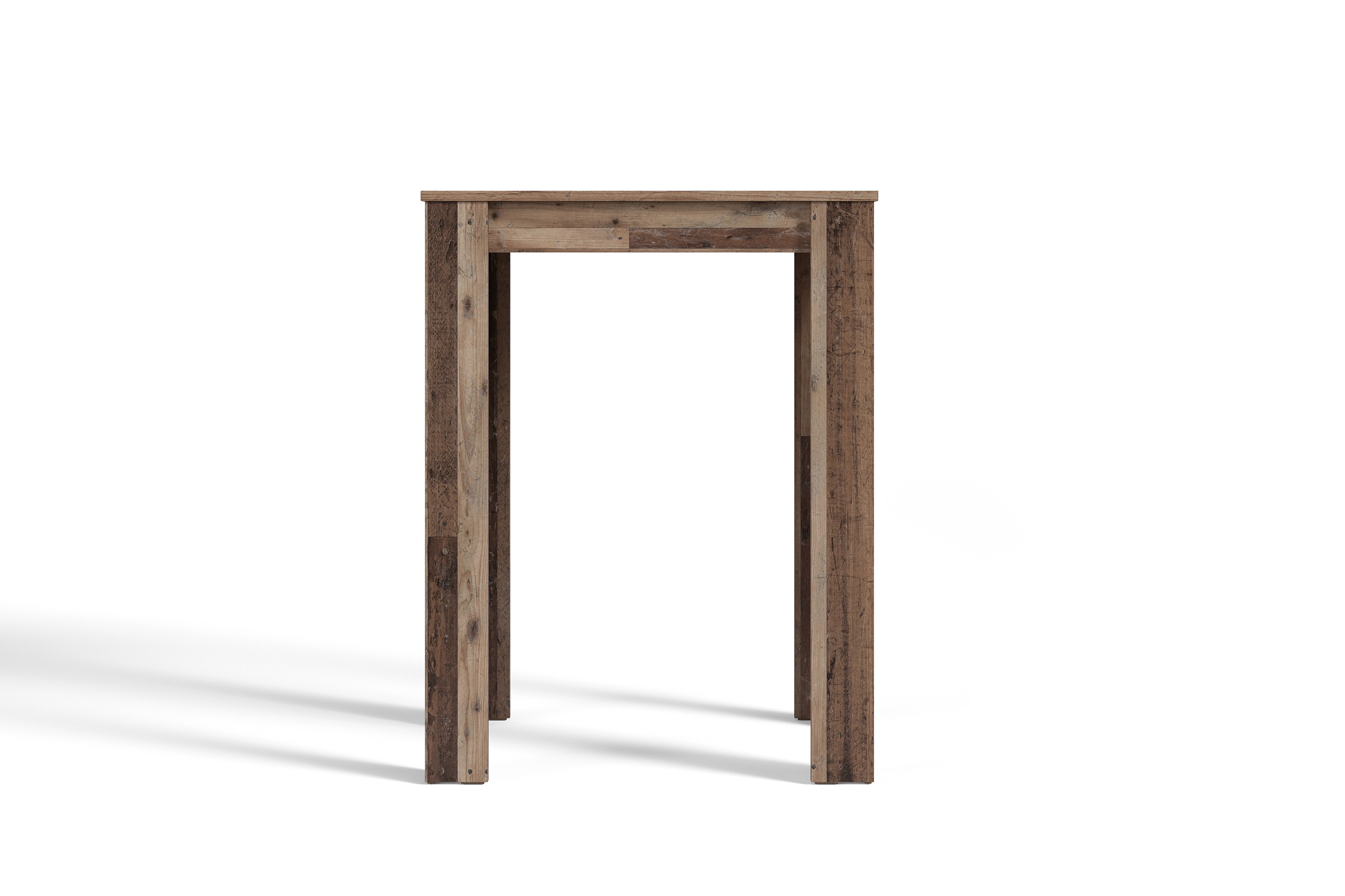 byLIVING Bartisch NELE, Breite 80 cm, Old Wood (Altholz-Optik), Industrial