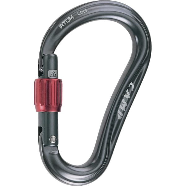 Mousqueton escalade CAMP ATOM LOCK GUN METAL