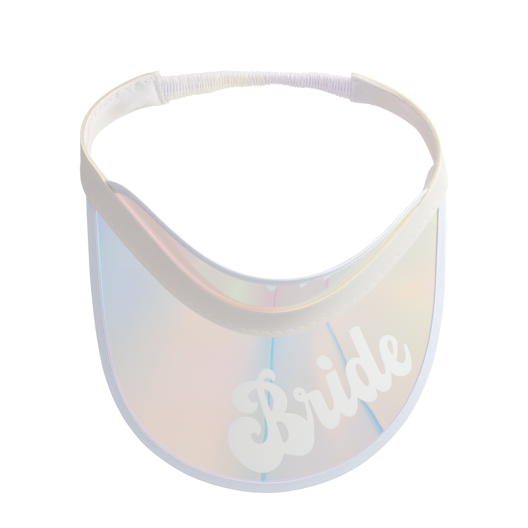 (7er Set) Bride / Babe Sonnen Cap Junggesellinnenabschied Party Mütze Accessoire - Pink / Irisierend
