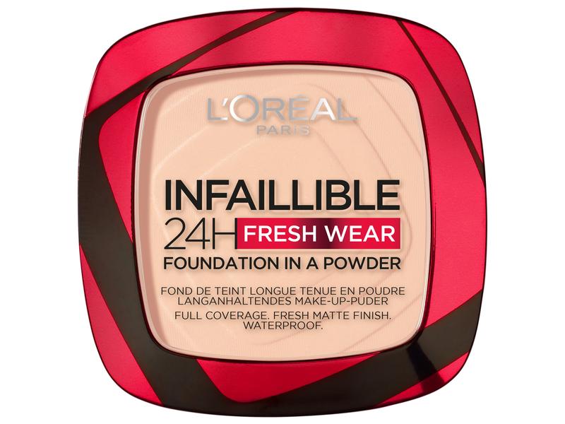L'Oréal Paris Puder Infaillible 180 Rose Sand Wasser- und schweissfestes Make-up Puder