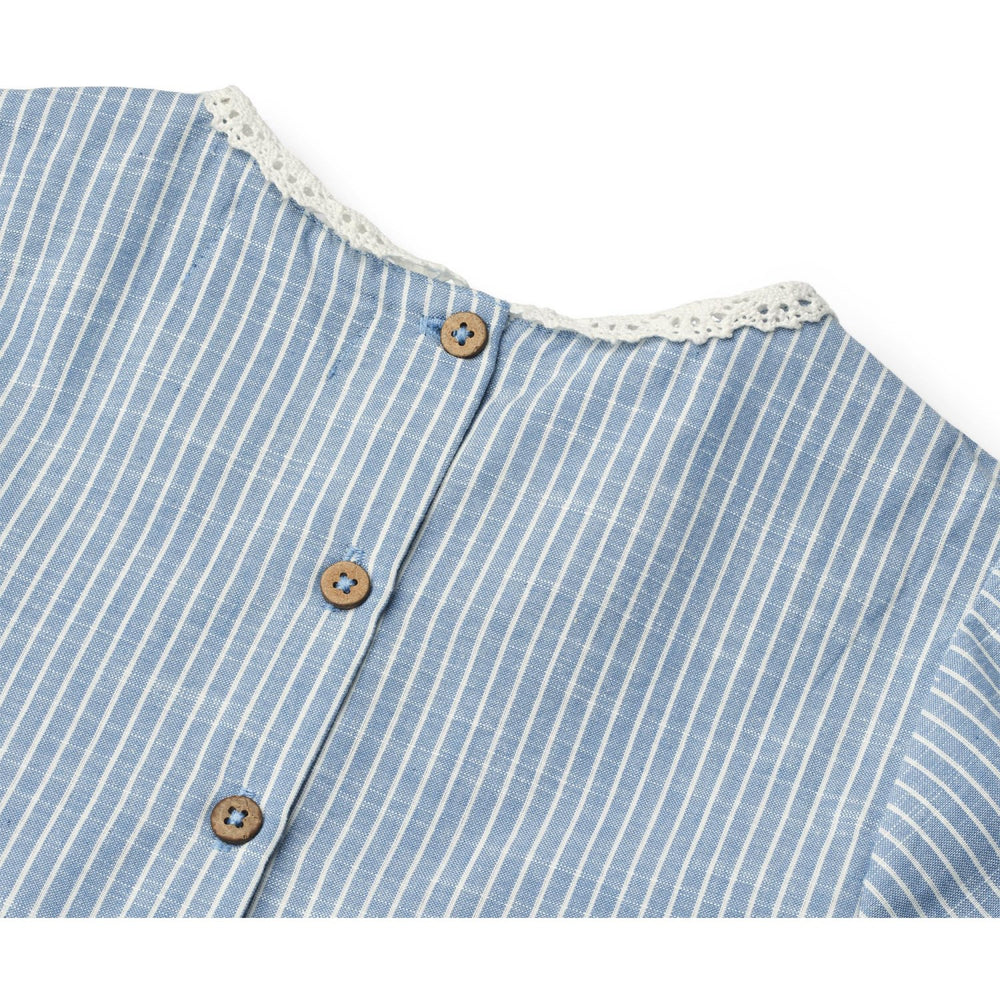 Køb Wheat Blue Stripe Kjole S/S Elma