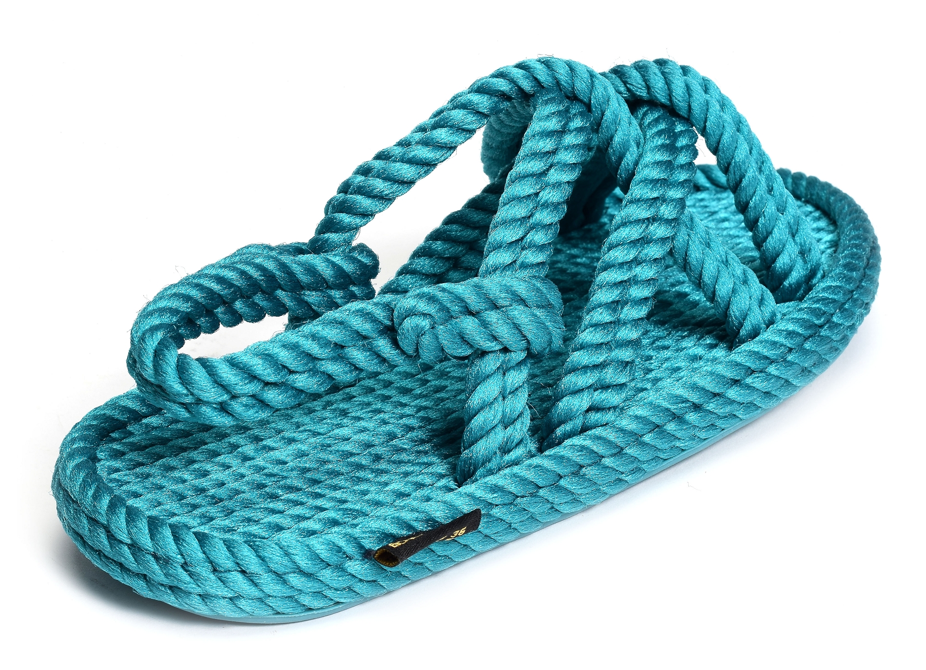 Bodrum sandals turquoise
