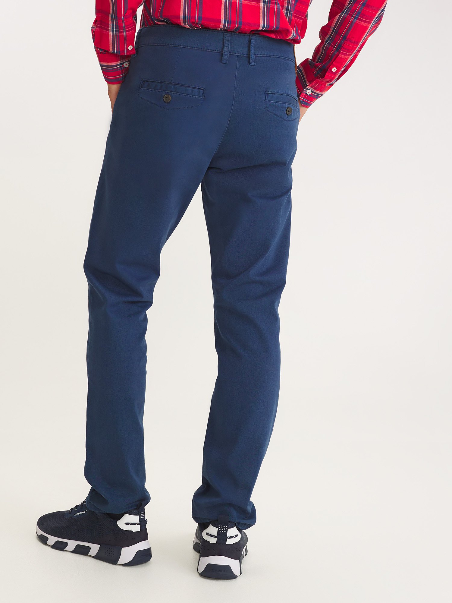Pantalon Chino Homme Bleu