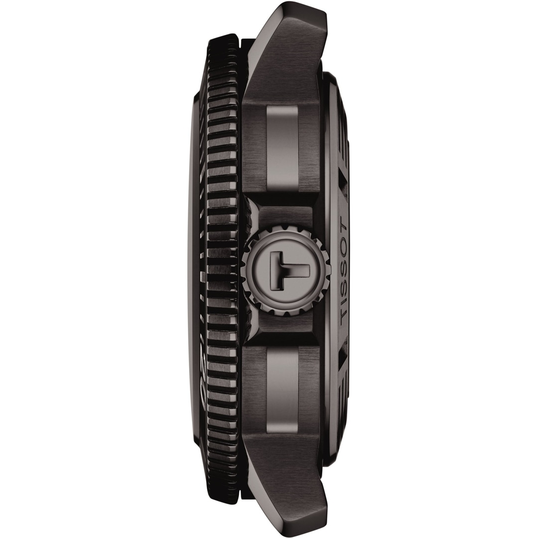 Tissot Seastar 2000 Professional Powermatic 80 Schwarz / Blau
