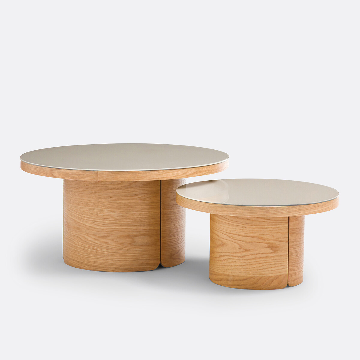 LA REDOUTE INTERIEURS<br>Conjunto de 2 mesas fofas, Natesse