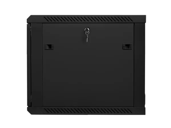 Lanberg - Rack kabinet - vægmonterbar - sort, RAL 9004 - 9U - 19