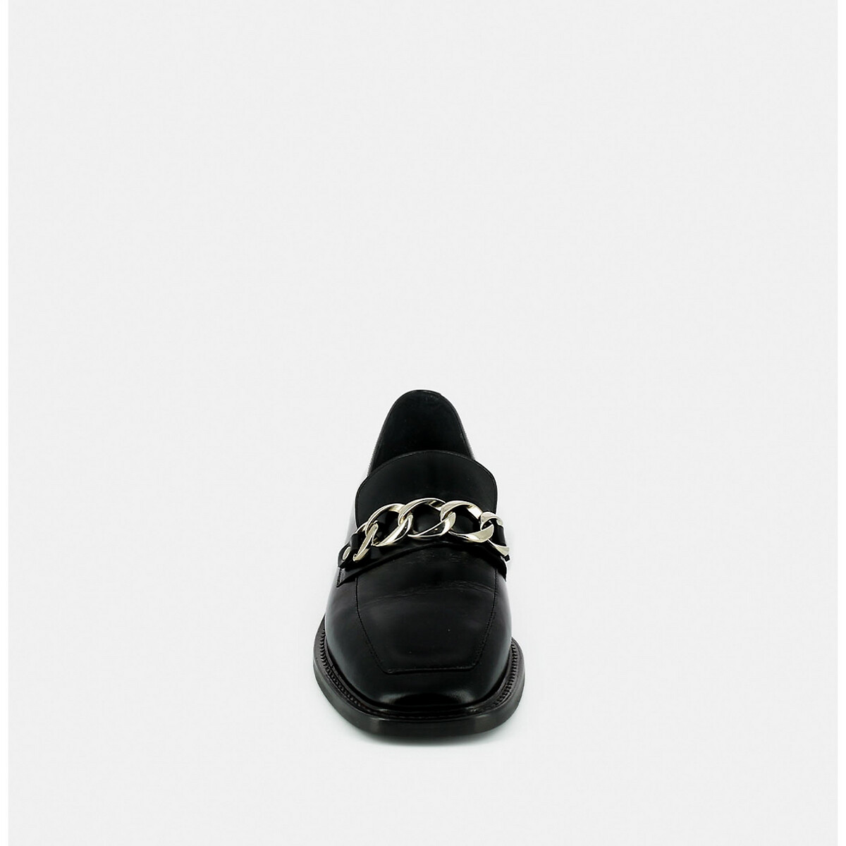 JONAK<br>Mocassins de couro com bico quadrado Dionette