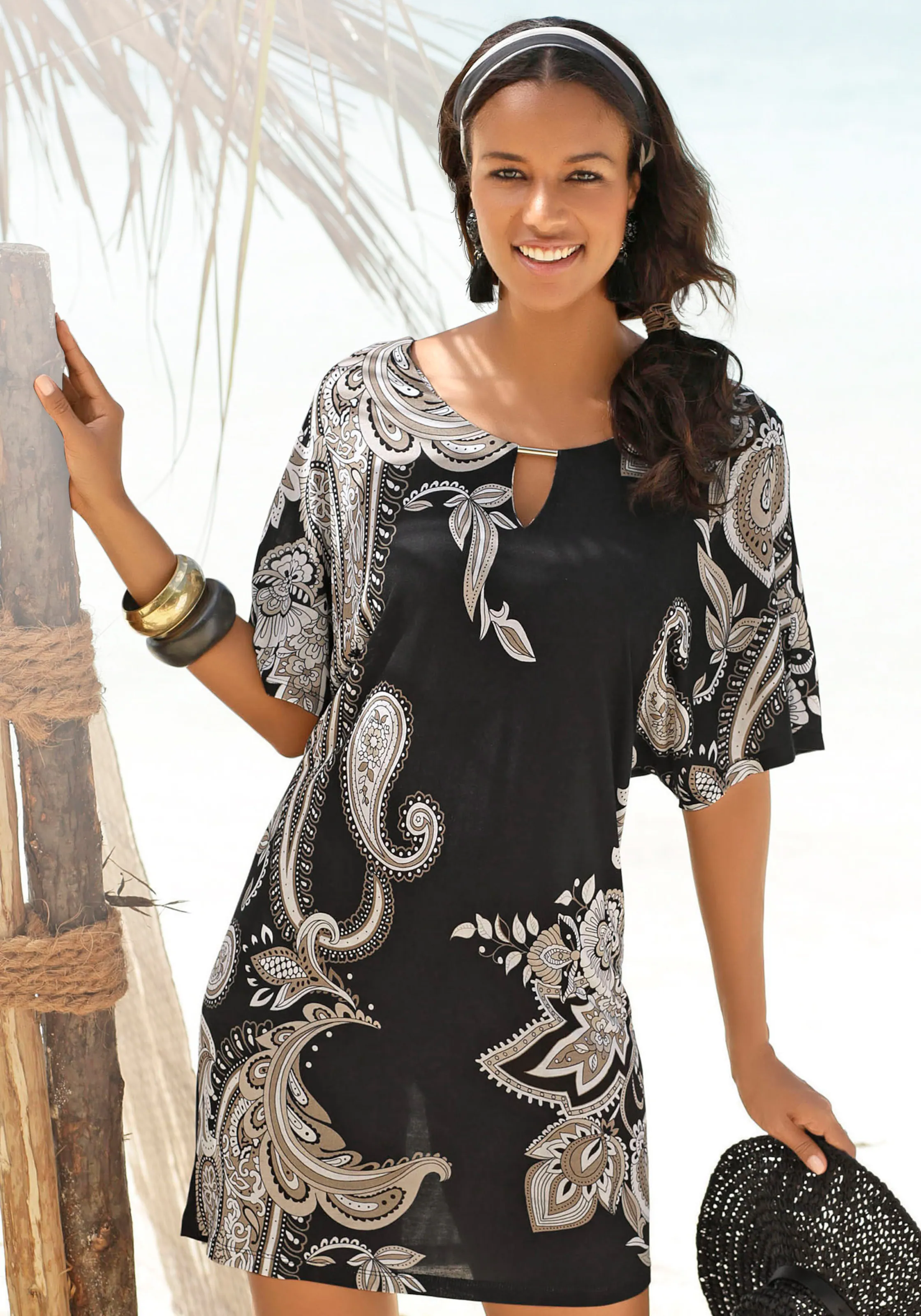 LASCANA Jerseykleid in bedruckt