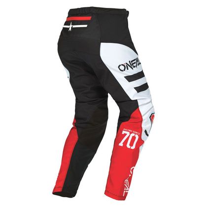 Pantalon cross O'Neal ELEMENT - SQUADRON V.22 - WHITE BLACK 2023 - Blanc / Noir