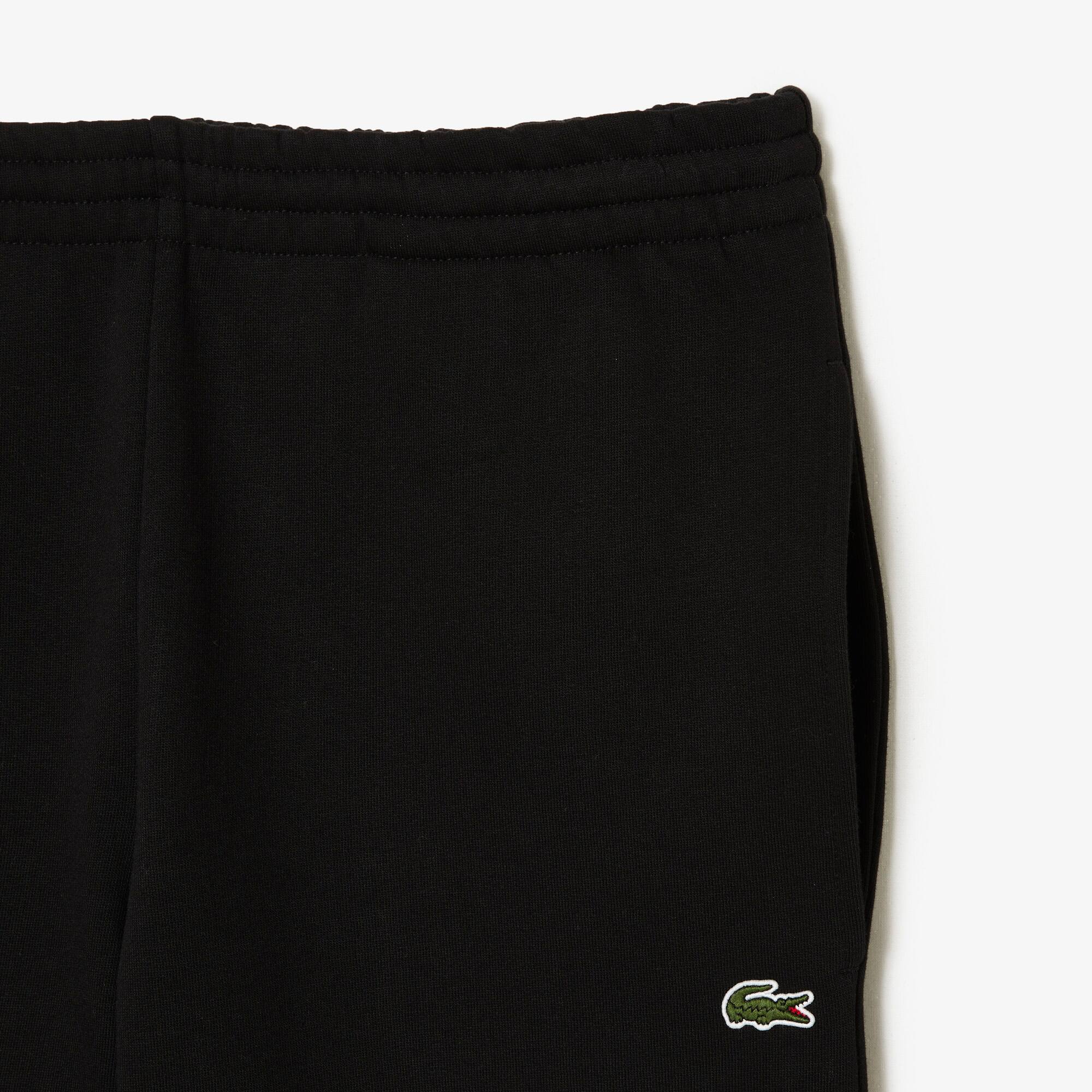 Pantalon de survêtement Jogger homme Lacoste en molleton gratté Pantalons de survêtement - Noir - Lacoste - Homme