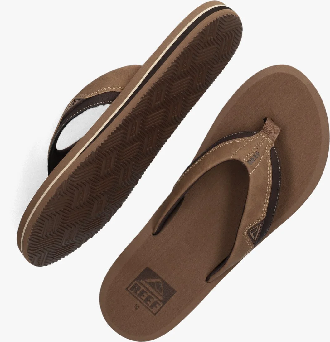 REEF cognac reef teenslippers cushion